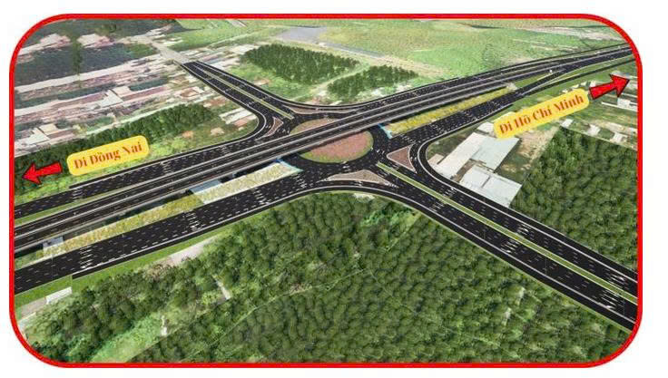 Phối cảnh hướng tuyến đường Vành đai 4 - TP HCM