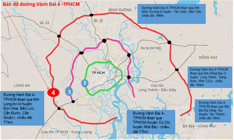 Quy hoạch kết nối giao thông giữa Bình Dương và TP.HCM đang được đẩy mạnh triển khai